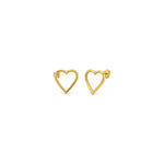 Orecchini Cuori Oro 18 Carati Urigold