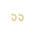 Orecchini Mezzocerchio Oro 18 Carati Urigold