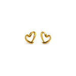 Orecchini Cuore Oro 18 Carati Urigold
