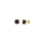Orecchini Blu Oro 18 Carati Urigold