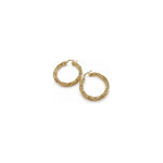 Orecchini Torchon Oro 18 Carati Urigold