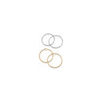 Orecchini a Cerchio Oro 18 Carati Urigold
