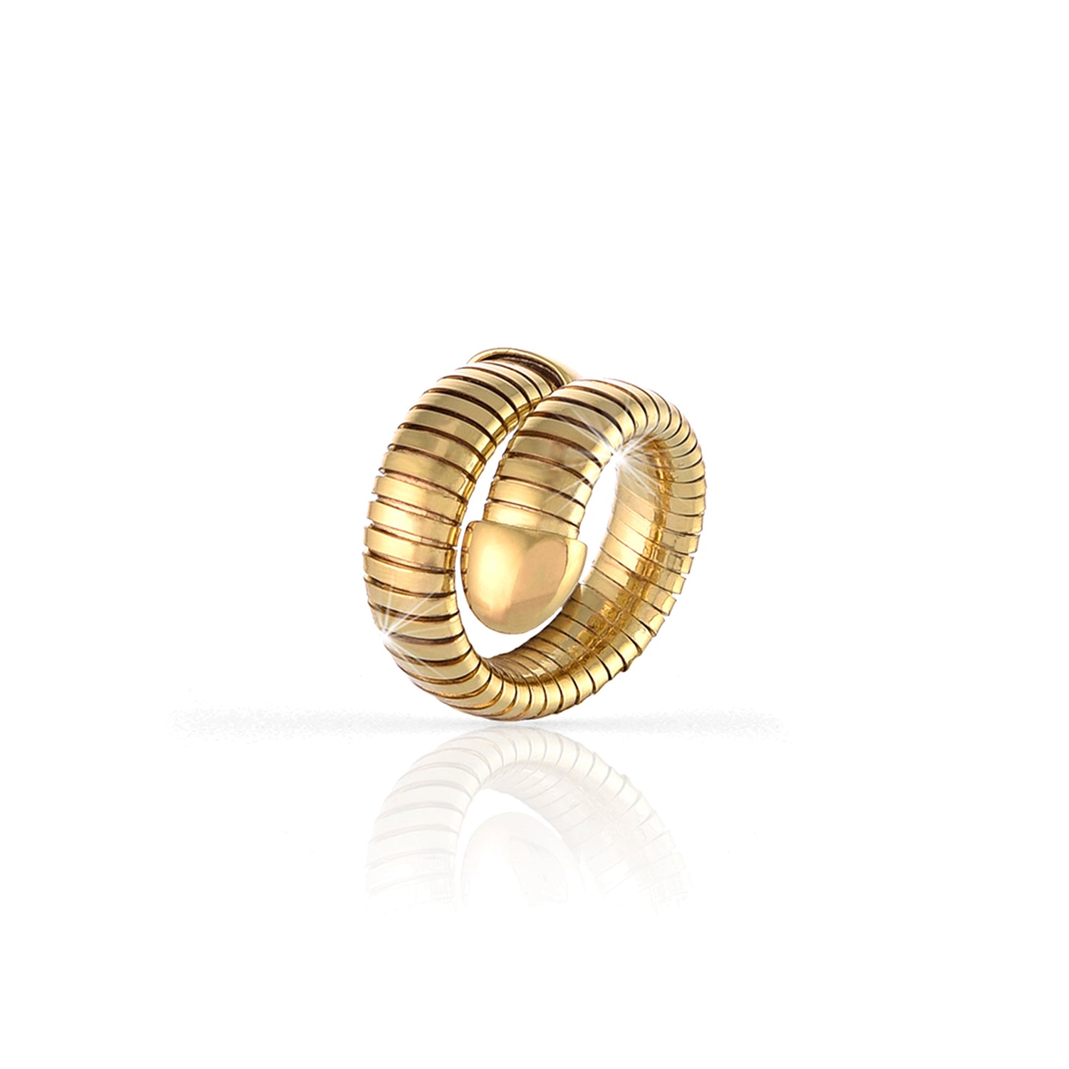 Anello Flessibile Contrarie' in Maglia "Tubo Gas" Unoaerre