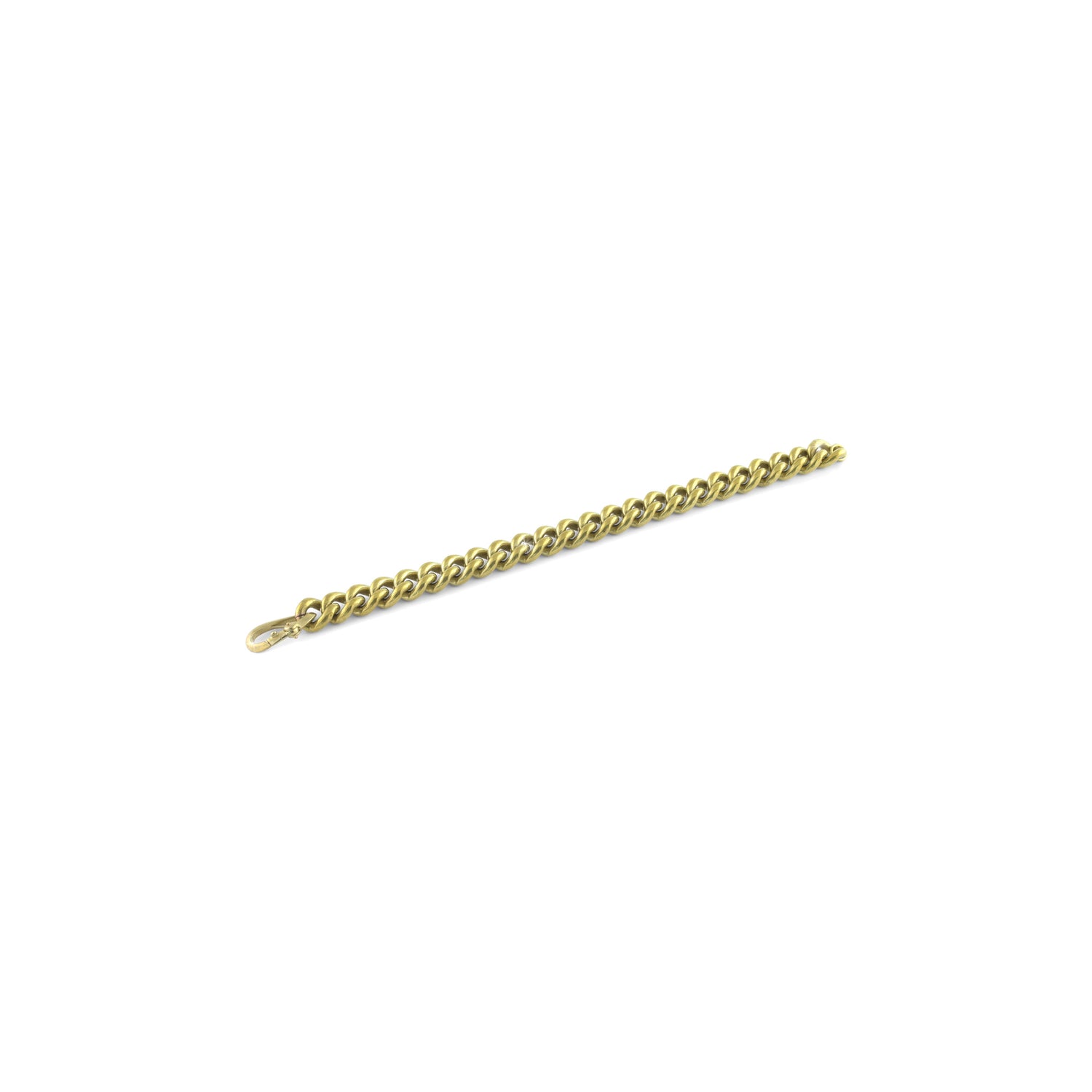 Bracciale di Catena Grumetta Ovale con Chiusura a Moschettone Lungo 20 Unoaerre