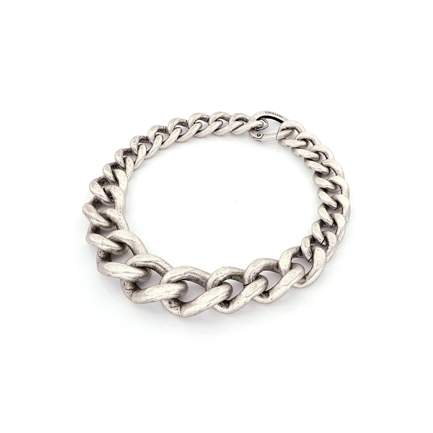 Collana in Ottone con Maxi Catena Grumetta Scalare Unoaerre