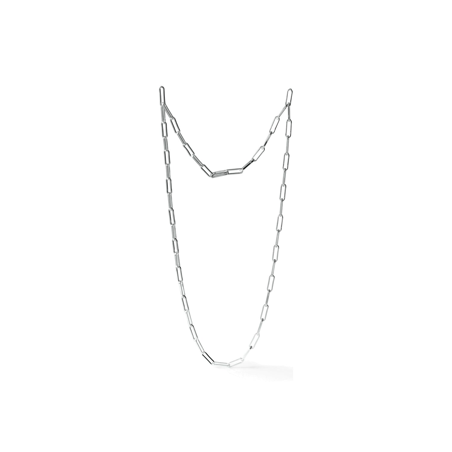 Collana Catena Paper Clip Unoaerre