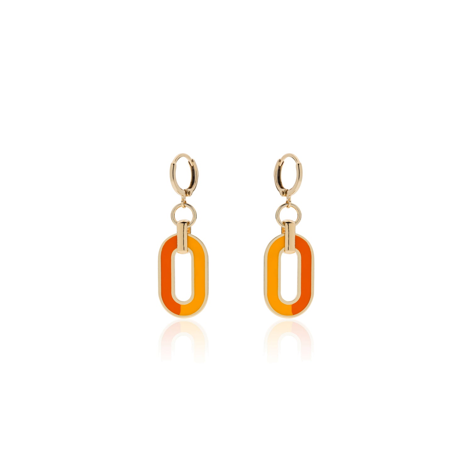 Orecchini Donna in Ottone Dorato Unoaerre