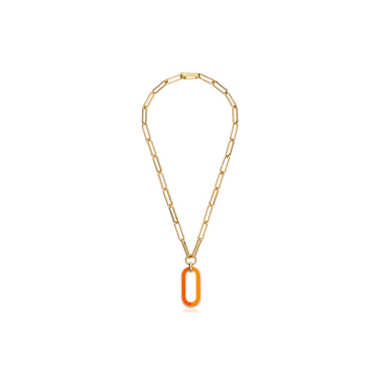 Collana di Catena con Bagno in Oro Unoaerre