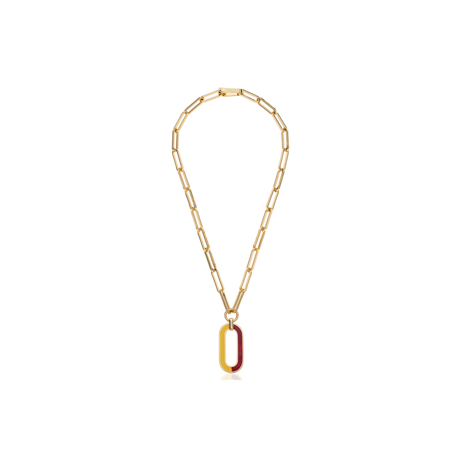 Collana di Catena con Bagno in Oro Unoaerre
