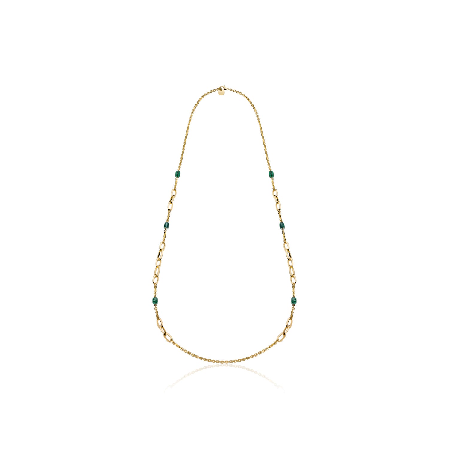 Collana Lunga con Catena Forzatina Fantasia Unoaerre
