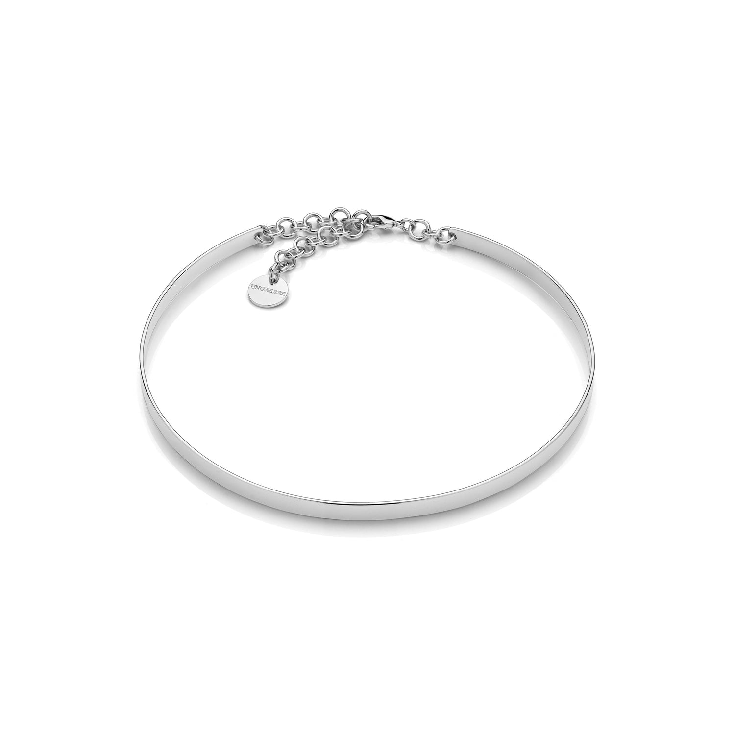 Collana Rigida in Ottone con Catena Regolabile sul Retro Unoaerre