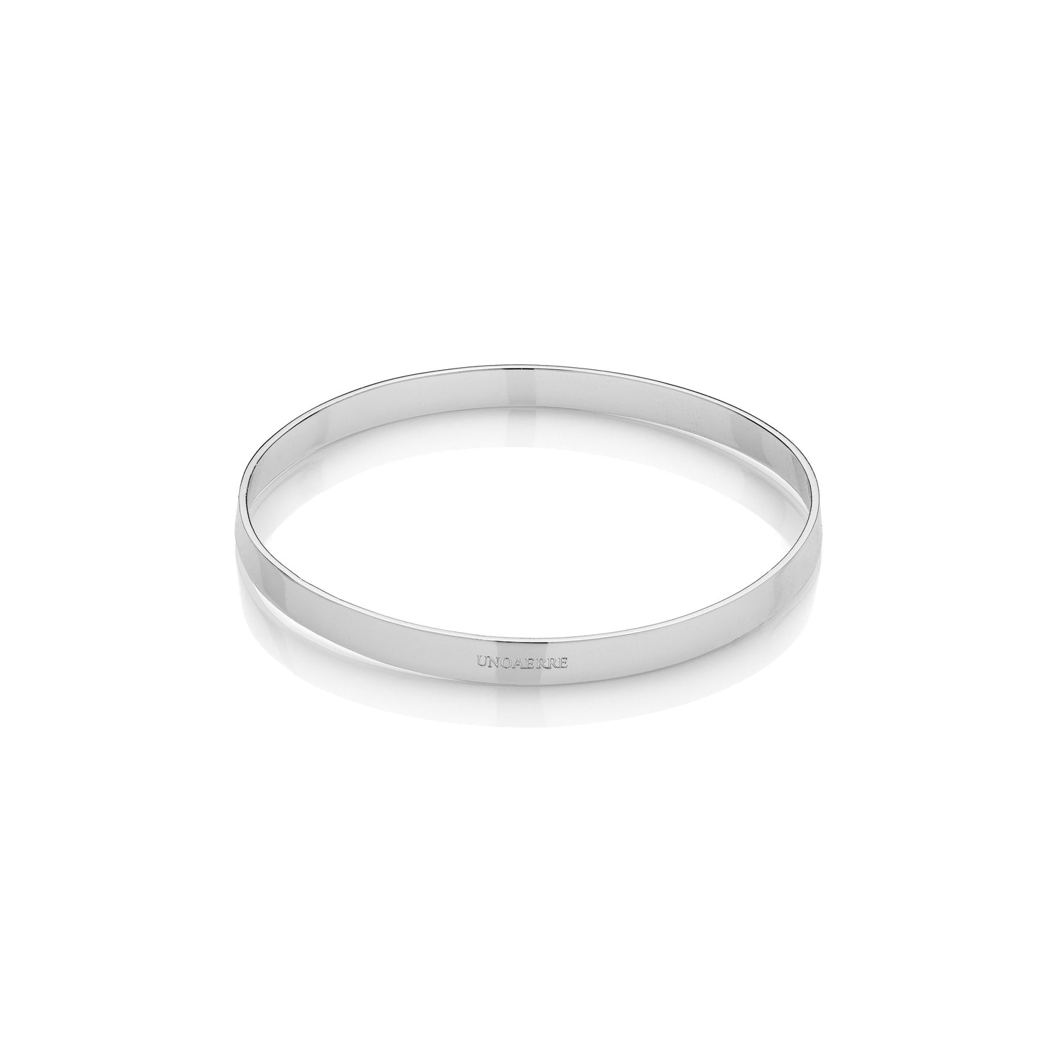 Bracciale Bangle Rigido in Ottone Lucido Unoaerre