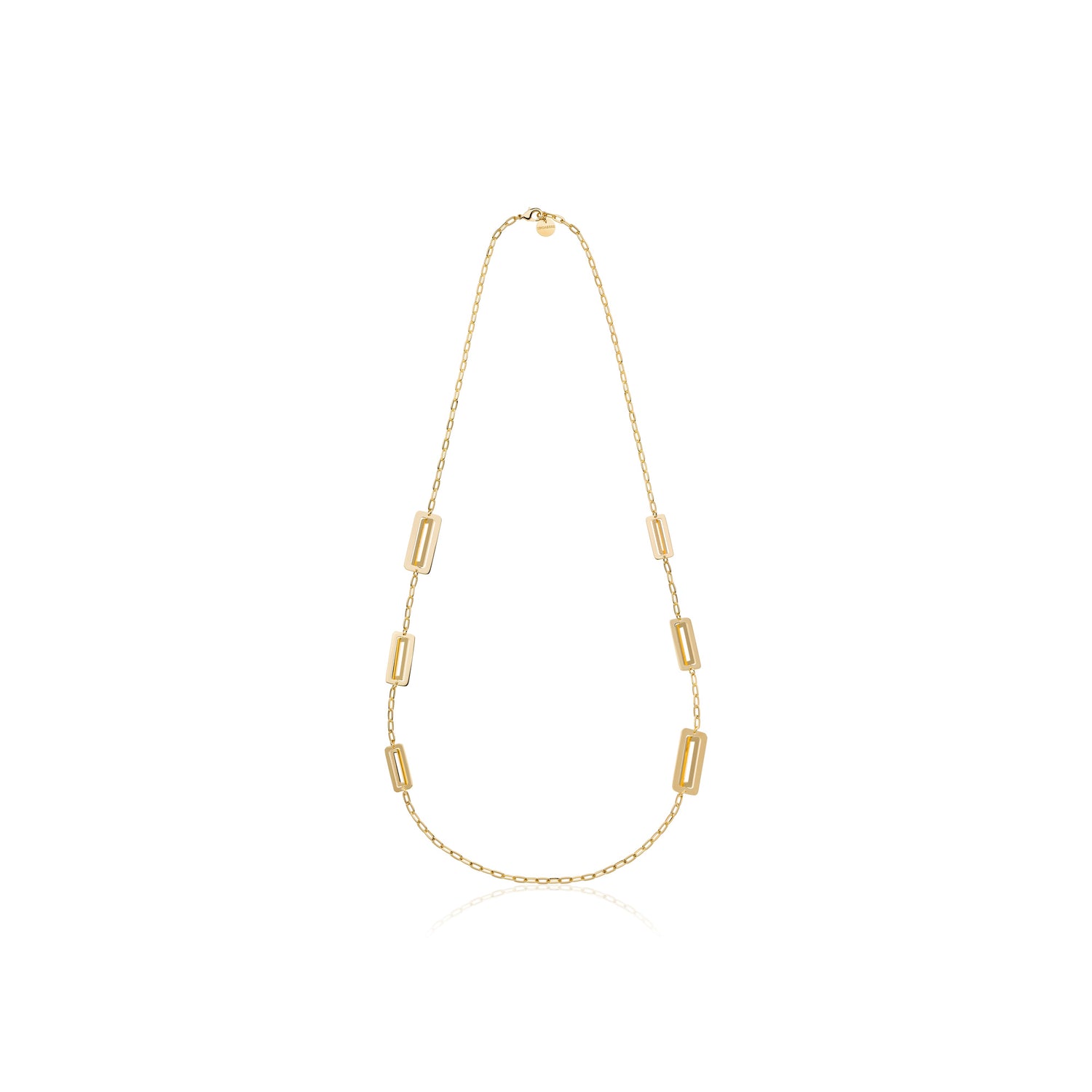 Collana Se Ami il Design D'effetto Non Puoi Perderti Questa Collana Lunga Unoaerre