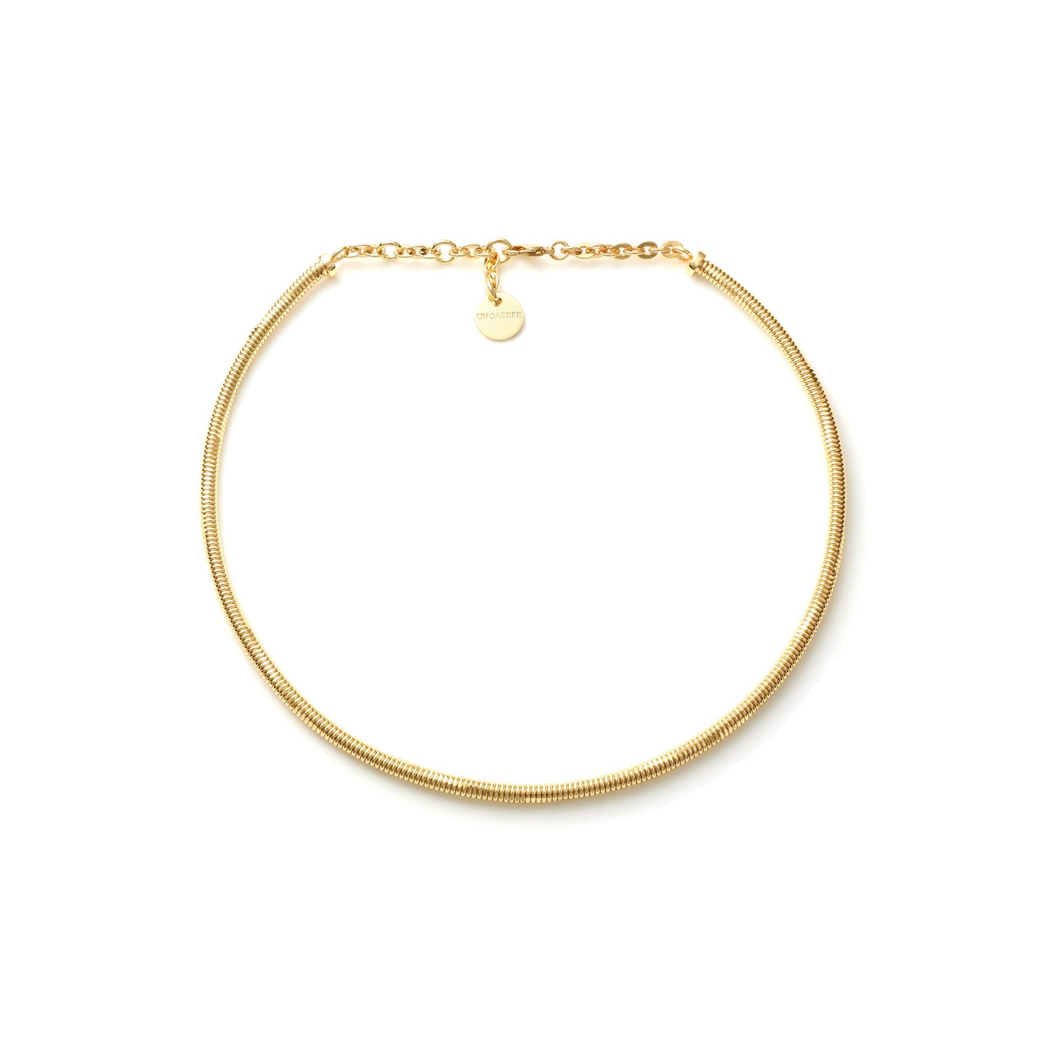 Collana con Catena Coda di Topo Semi Rigida Unoaerre