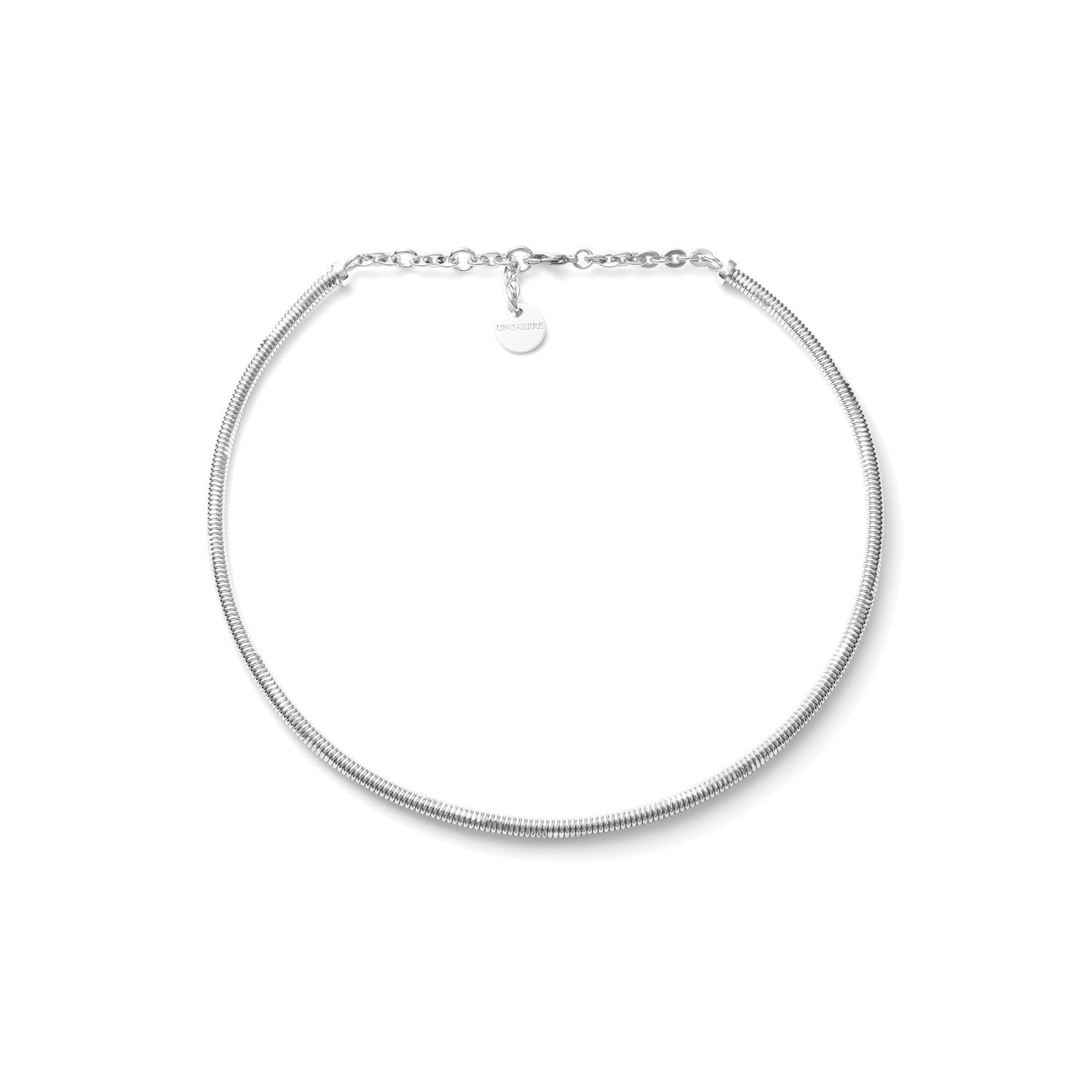 Collana con Catena Coda di Topo Semi Rigida Unoaerre