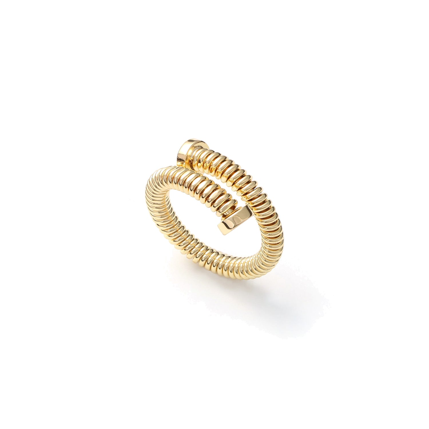 Anello Aperto Contrariè in Catena Coda di Topo Unoaerre