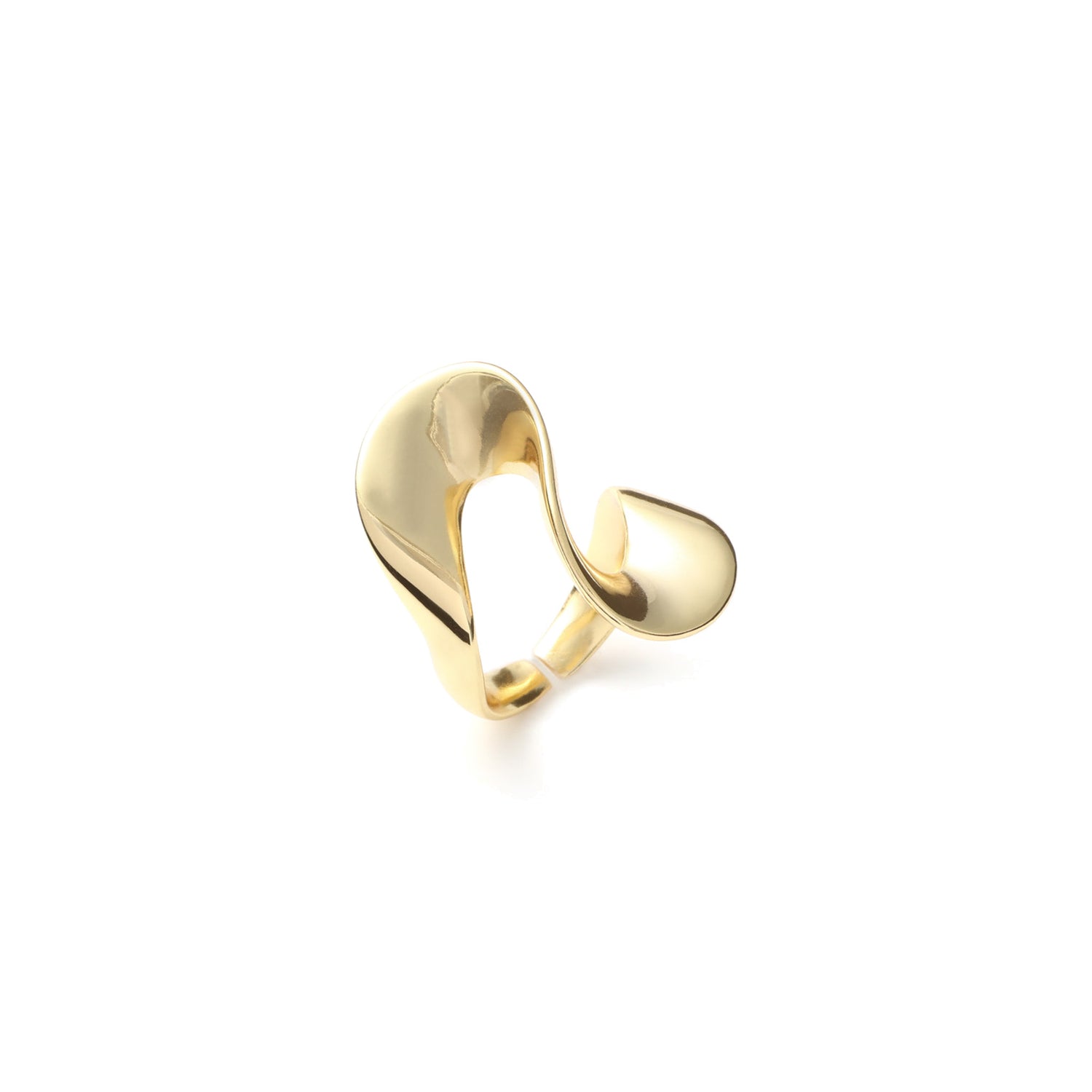 Anello Line in Ottone con Finitura Lucida Unoaerre