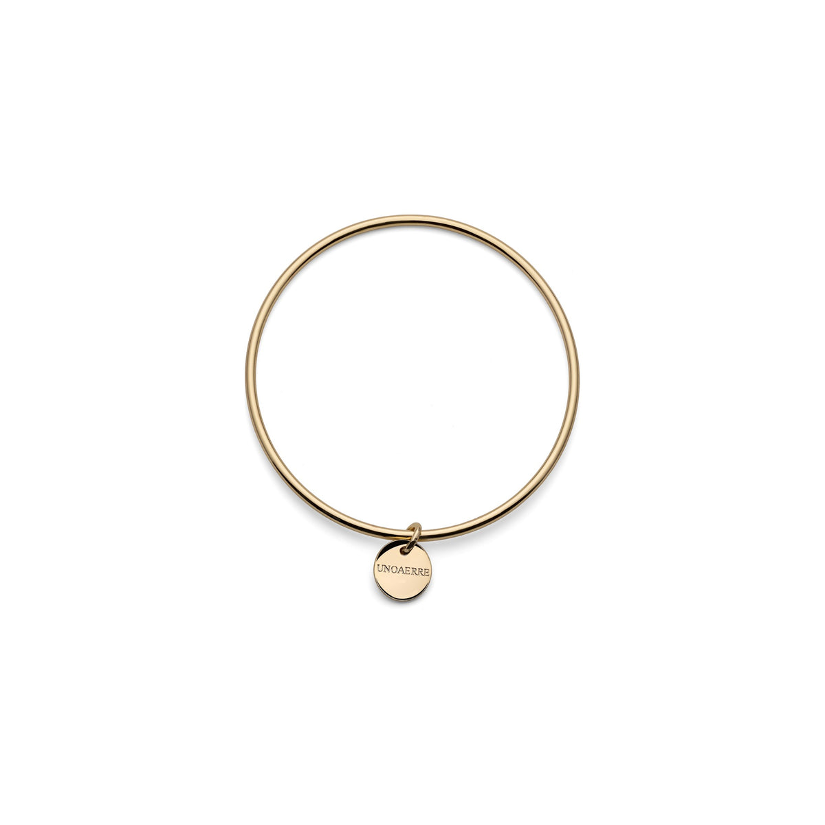 Bracciale Rigido Dorato, per Charm della Collezione Mine Unoaerre