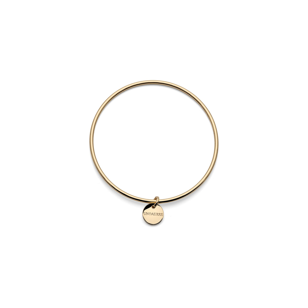 Bracciale Rigido Dorato, per Charm della Collezione Mine Unoaerre