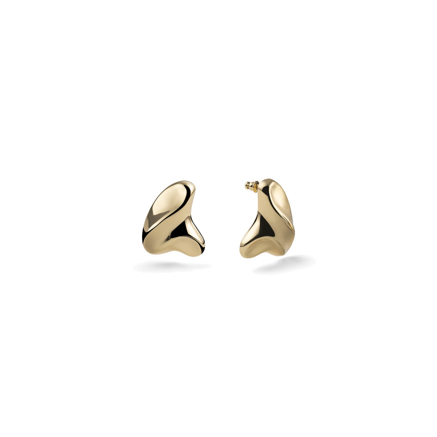 Orecchini Maxi Stile Vintage, Placcati Oro o Argento, Finish Luminoso Unoaerre