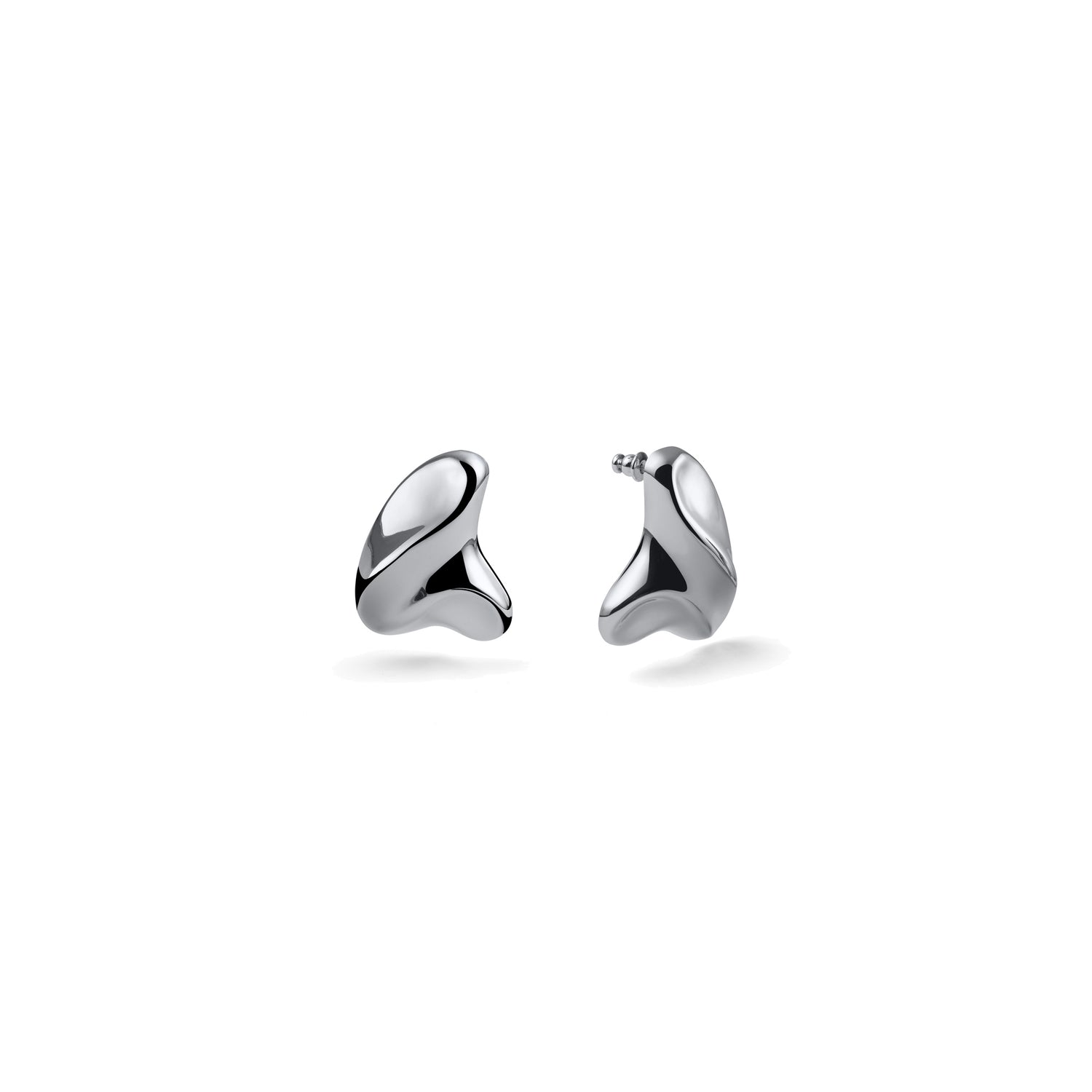 Orecchini Maxi Stile Vintage, Placcati Oro o Argento, Finish Luminoso Unoaerre