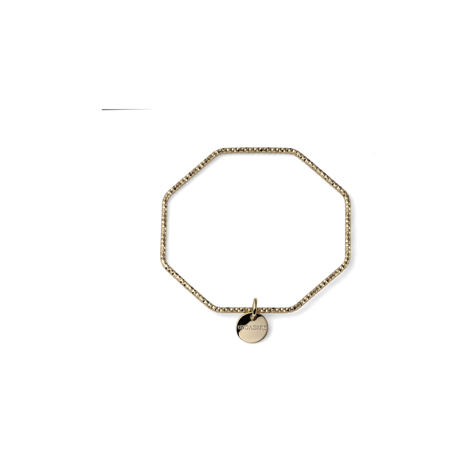 Bracciale Bangle Donna, Design Minimal a Forma di Ottagono Unoaerre