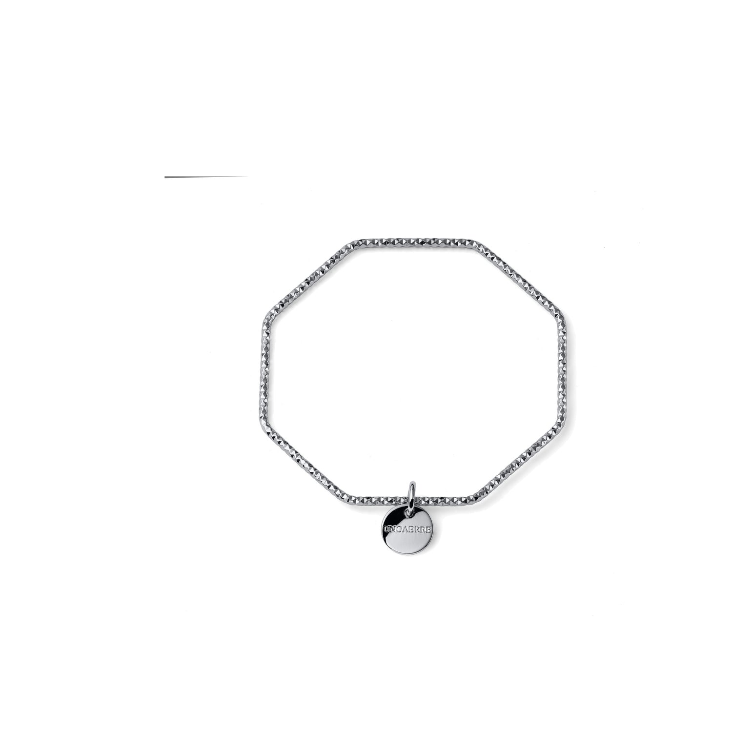 Bracciale Bangle Donna, Design Minimal a Forma di Ottagono Unoaerre