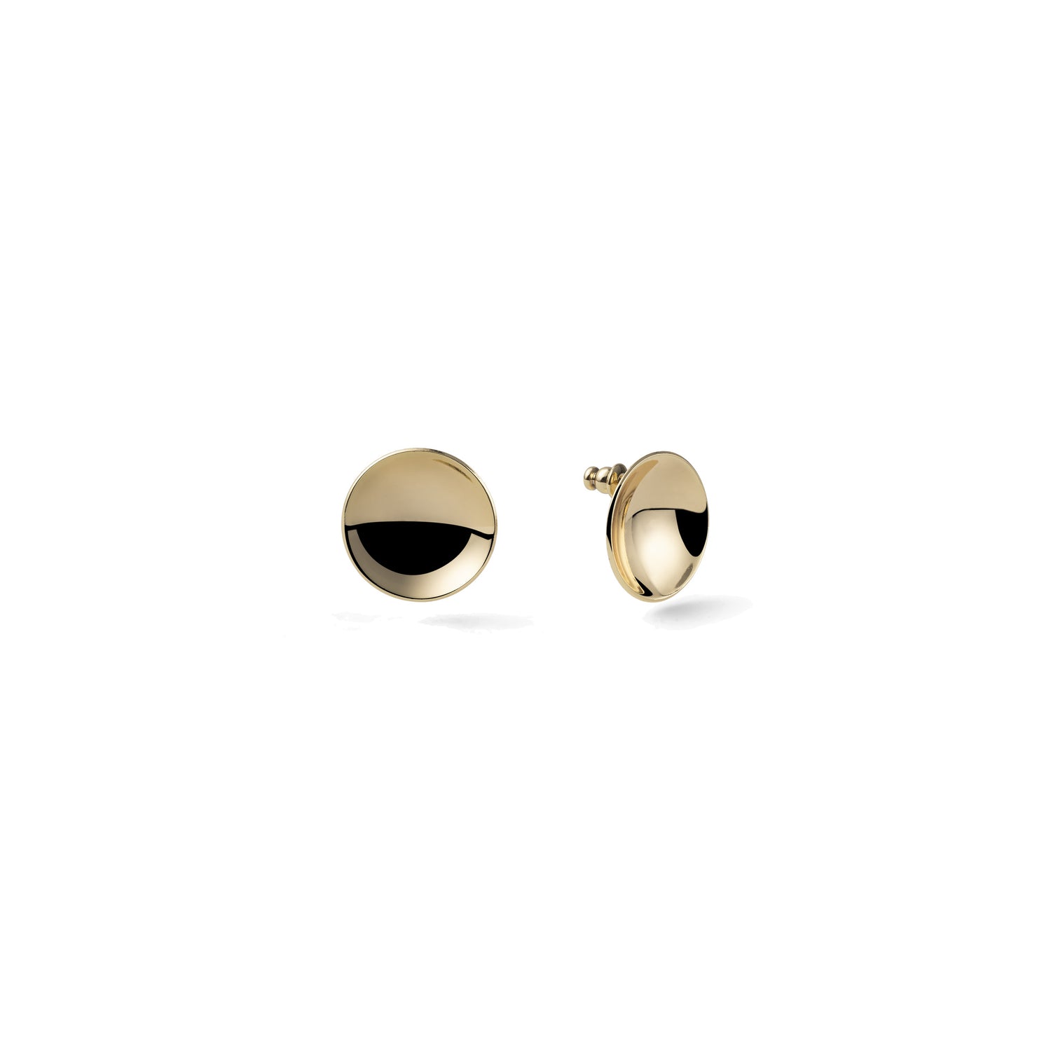 Orecchini Donna Design a Forma Tonda Concava Unoaerre