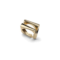 Anello Donna Placcato Oro o Argento con Design Geometrico Unoaerre
