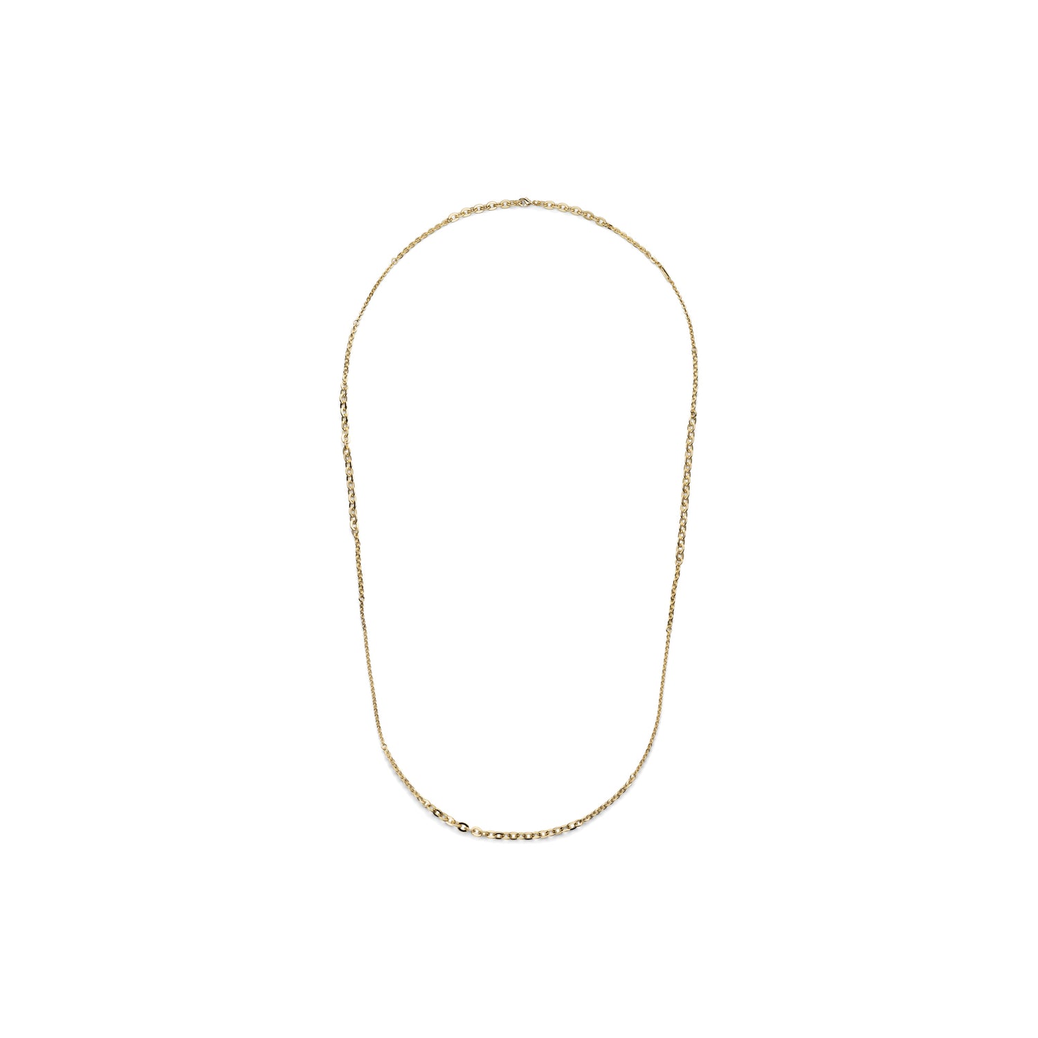 Collana Sottile a Maglia Liscia Unoaerre