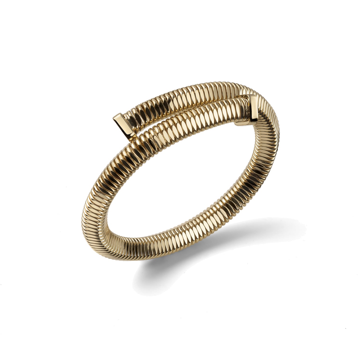 Bracciale Rigido Aperto Zigrinato Unoaerre