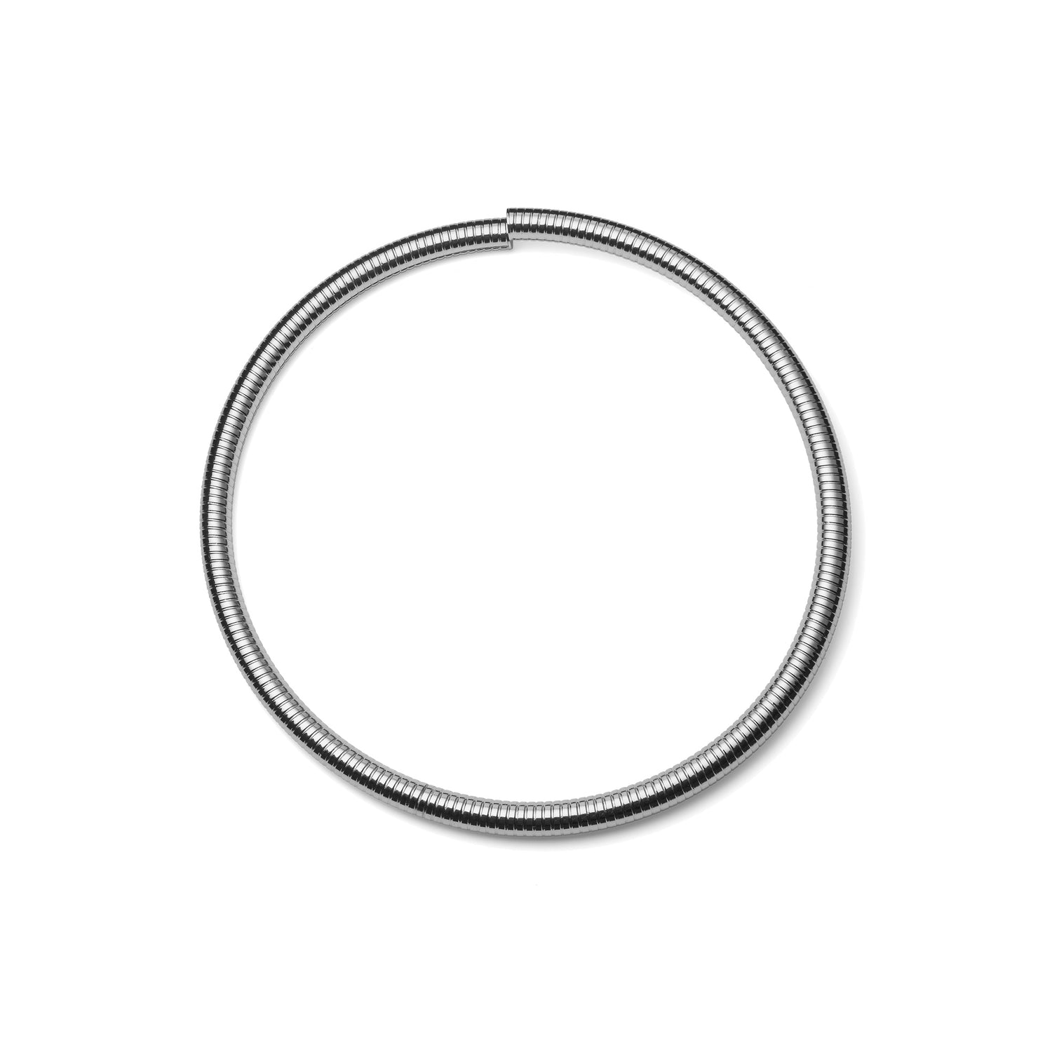 Collana Girocollo Rigida Tubolare Sottile Unoaerre