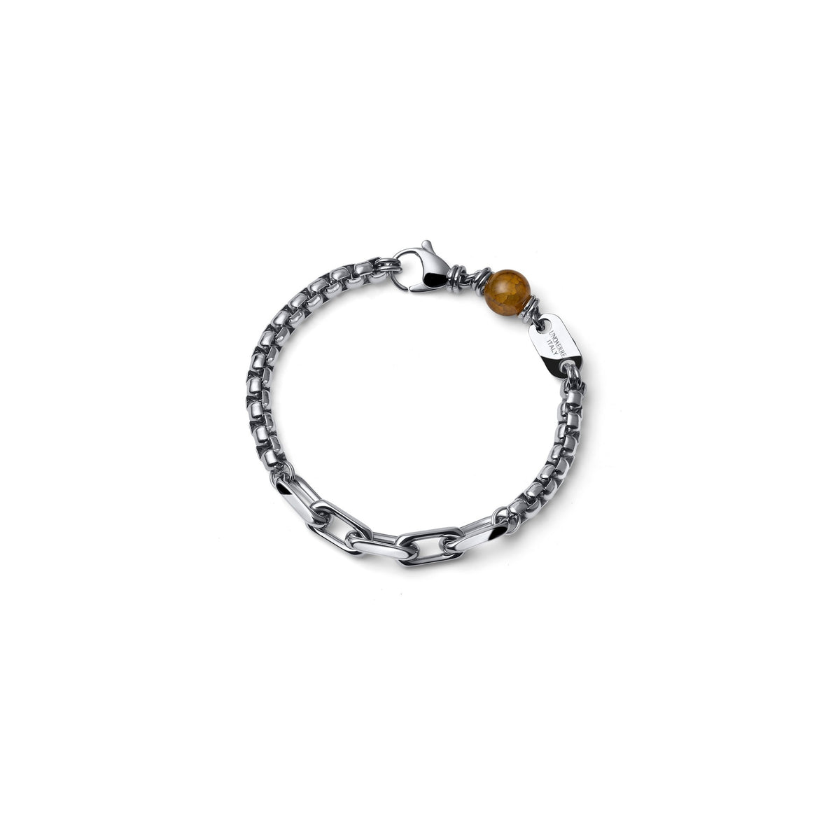 Bracciale Aeternum con Agata in Acciaio Unoaerre