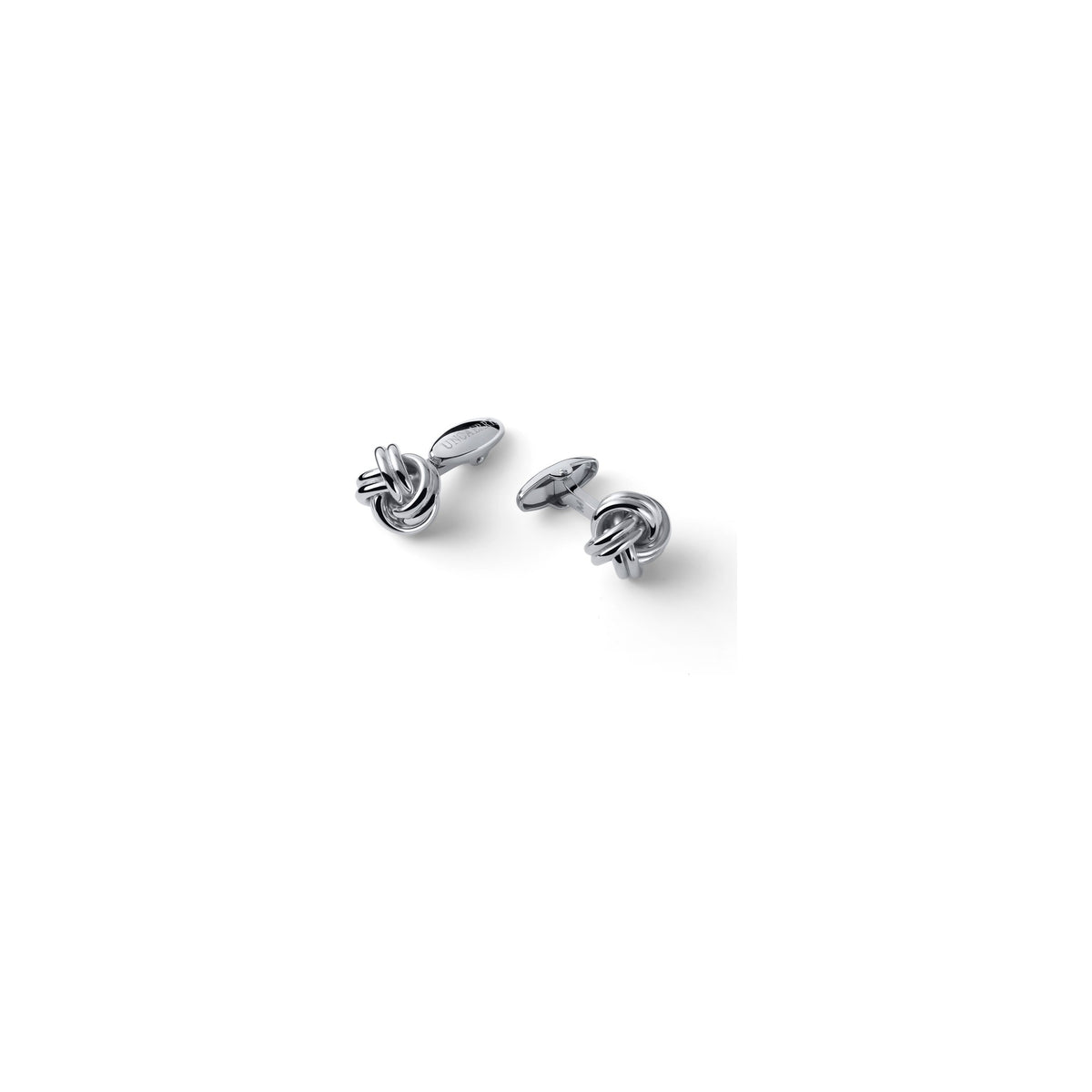 Gemelli per Camicia in Argento con Nodo Unoaerre