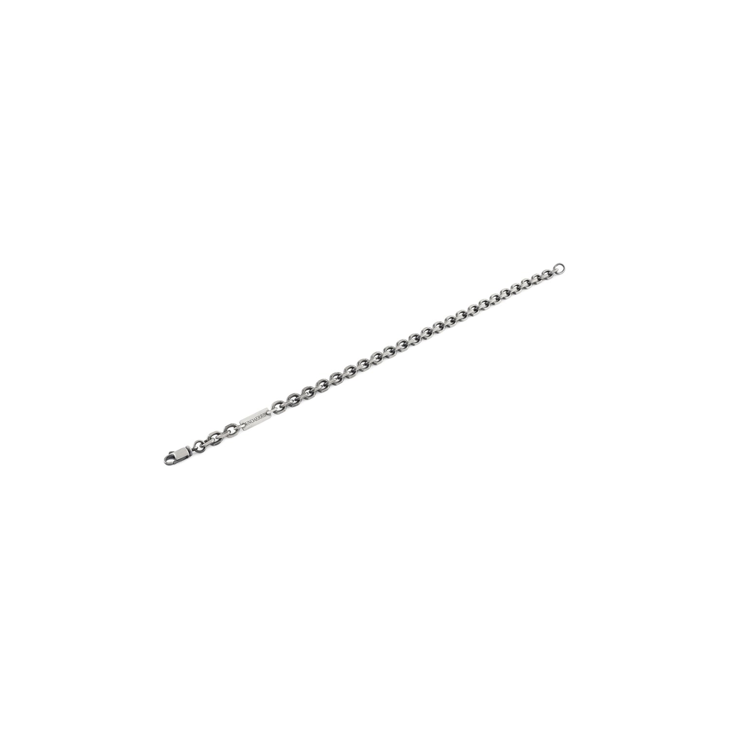 Bracciale Uomo con Maglia Forzatina Diamantata Unoaerre