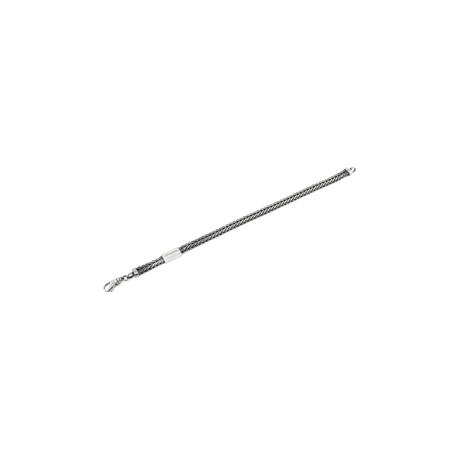 Bracciale da Uomo in Argento con Catena a Coda di Volpe Unoaerre