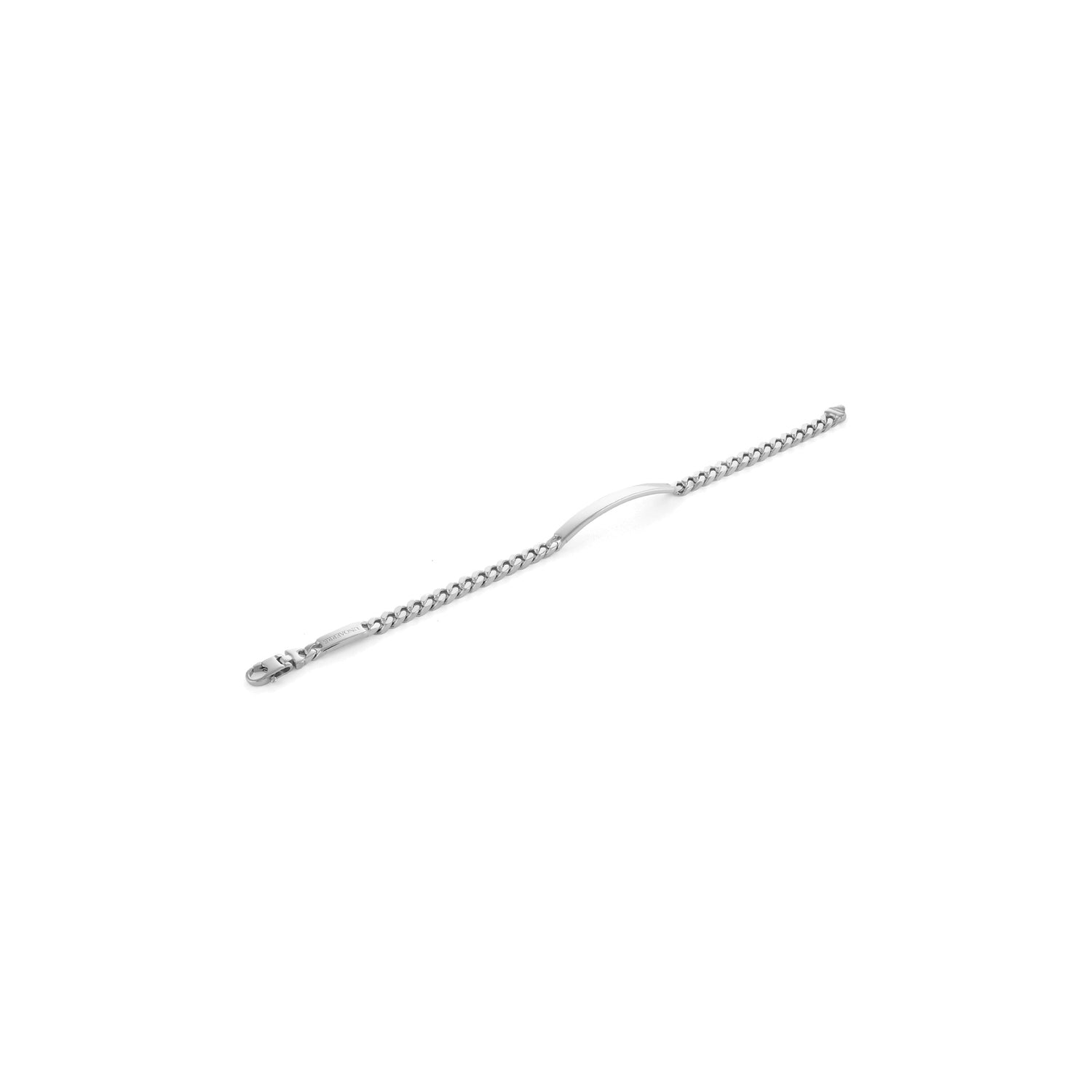 Bracciale da Uomo in Argento 925 con Targa Unoaerre