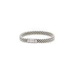 Bracciale da Uomo in Argento 925 in Maglia Chicco di Riso Unoaerre