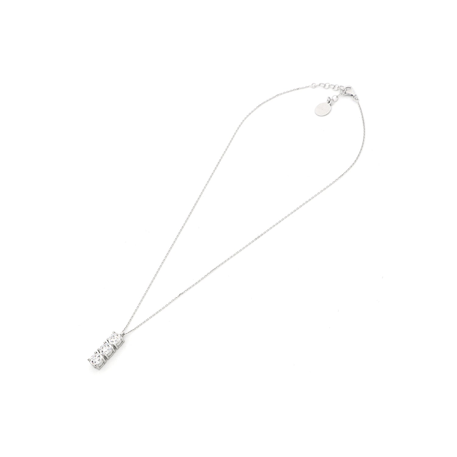 Collana Collier in Argento 925 con Catena Forzatina Unoaerre
