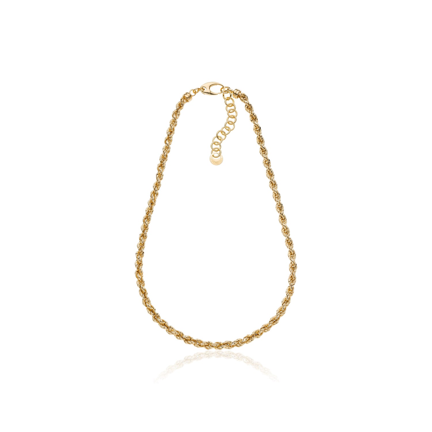 Collana in Argento, Catena Corda Unoaerre