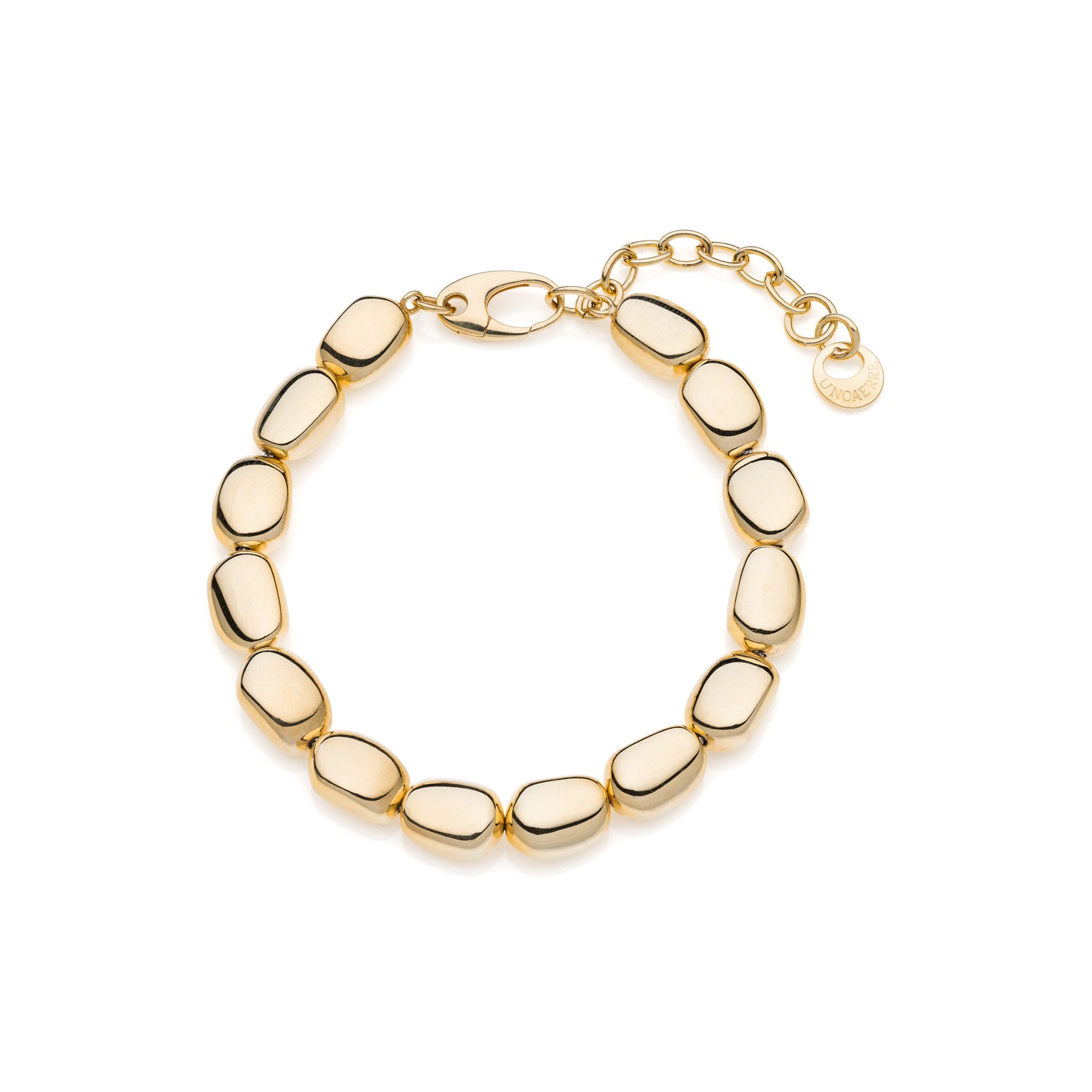 Collana Bracciale in Argento con Sfere Irregolari Piccole Unoaerre