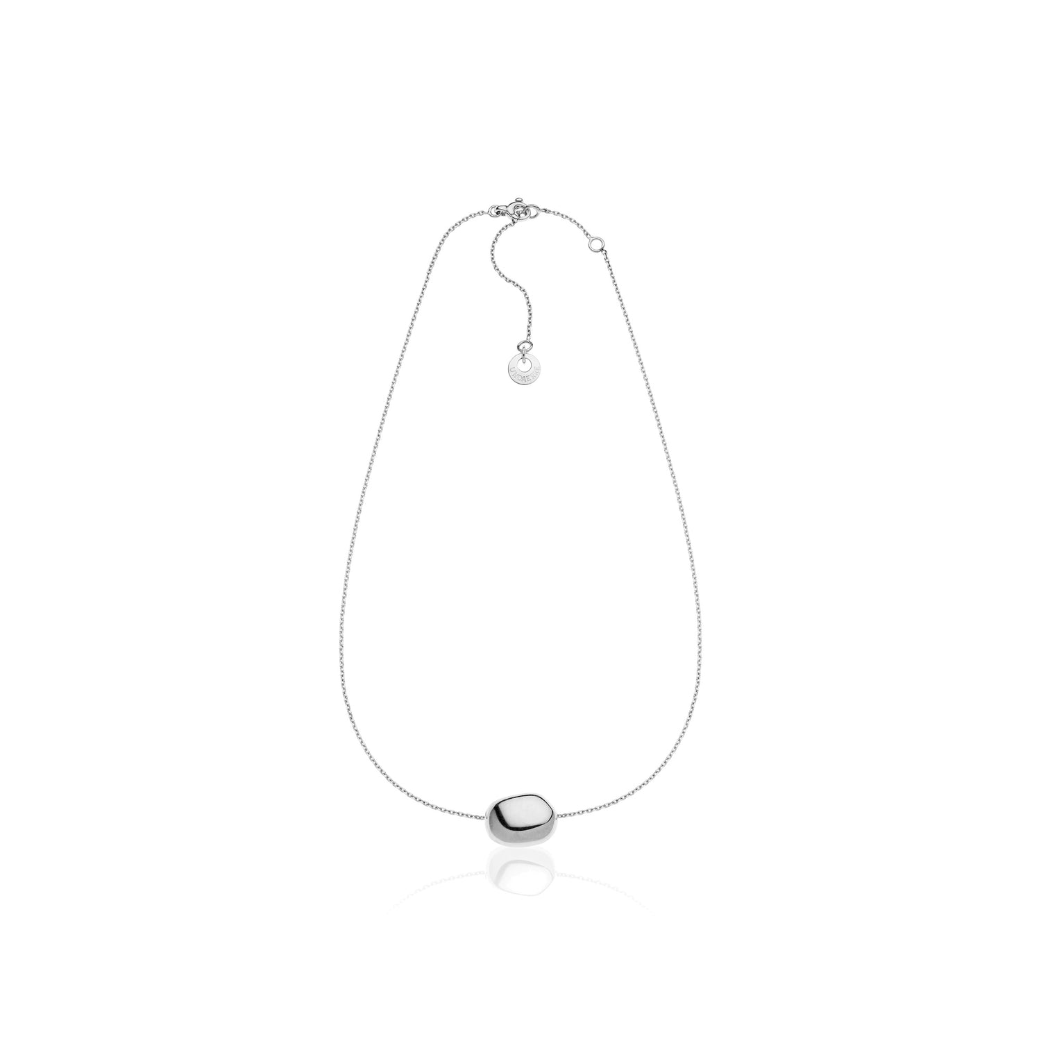 Collana in Argento con Boule Irregolare Media Unoaerre