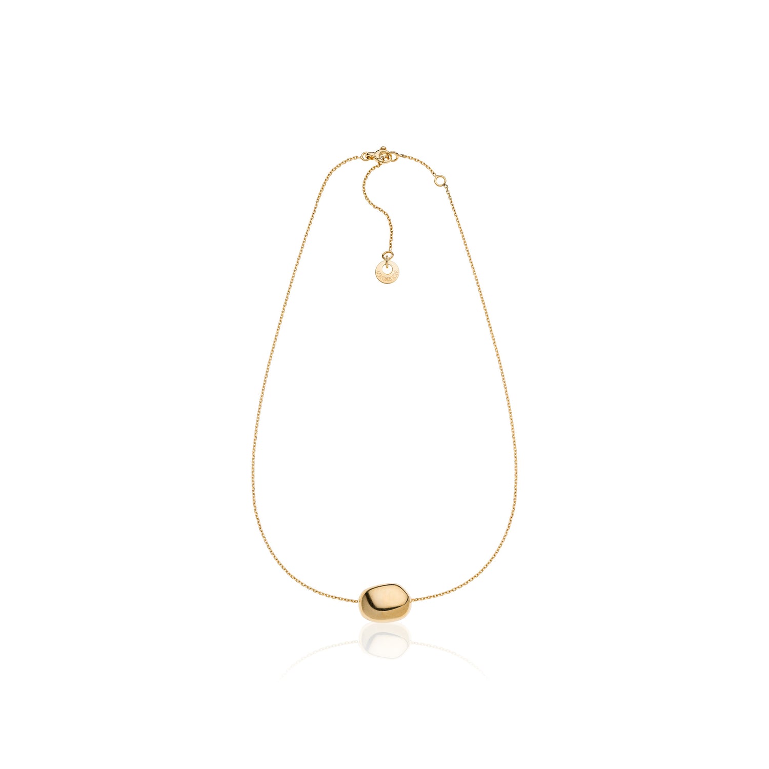 Collana in Argento con Boule Irregolare Media Unoaerre