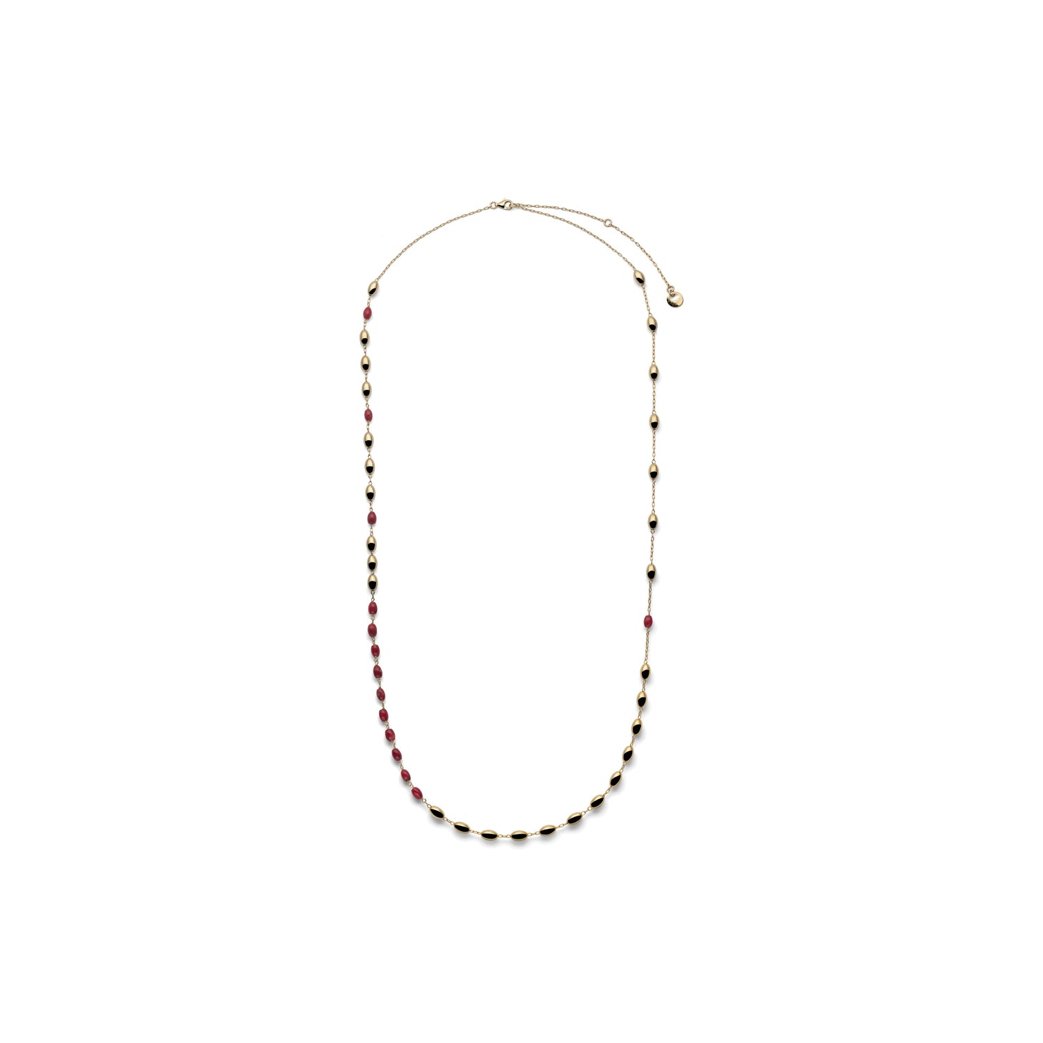 Collana Lunga a Stazioni con Piccoli Elementi Unoaerre
