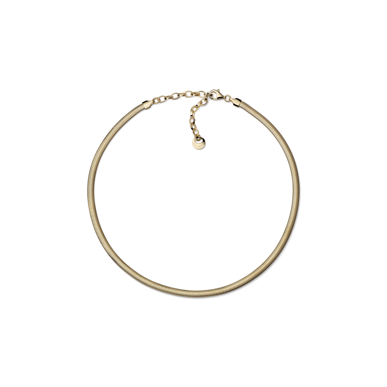 Bracciale Semirigido a Maglia Snake Piatta Unoaerre