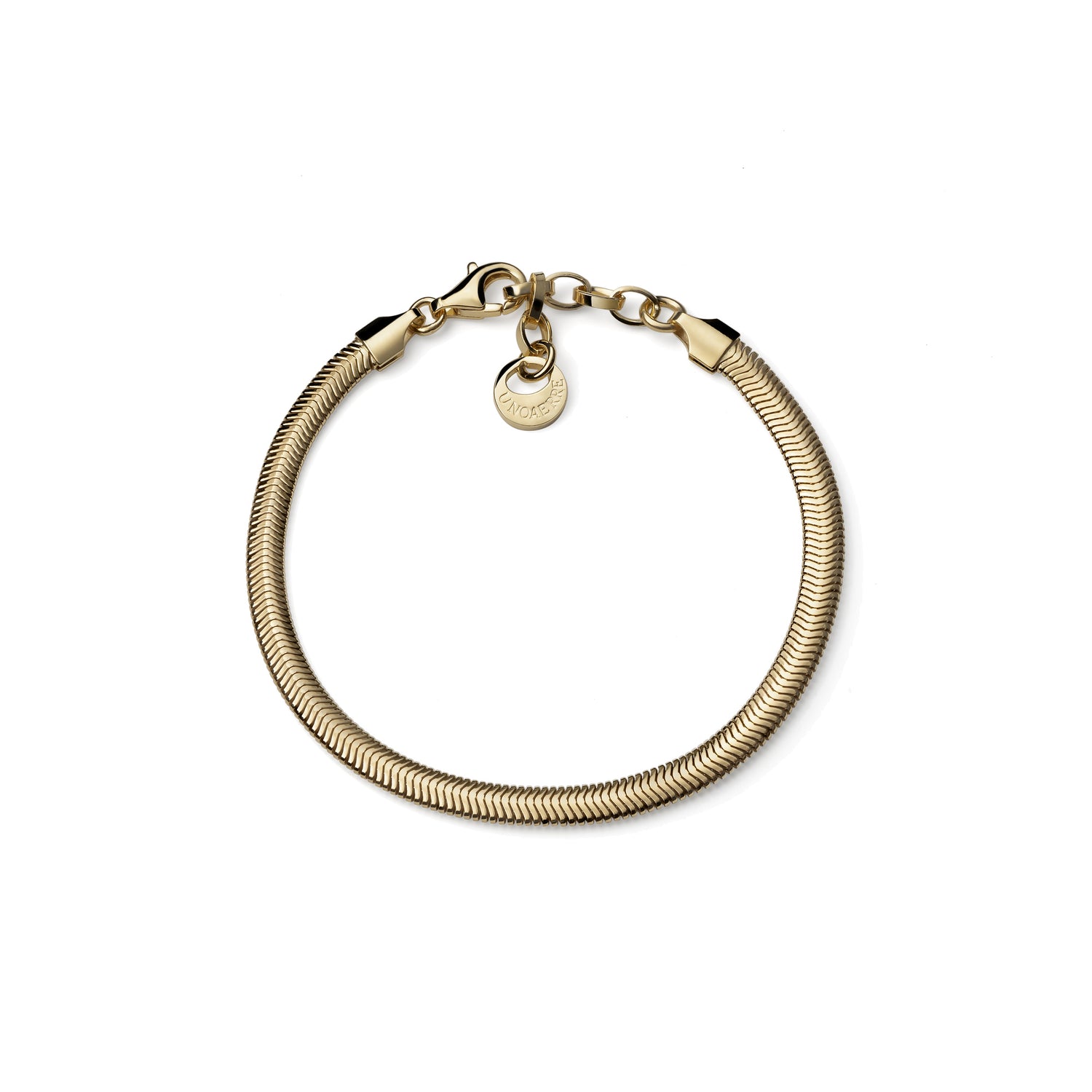 Bracciale a Maglia Snake con Pendente Unoaerre
