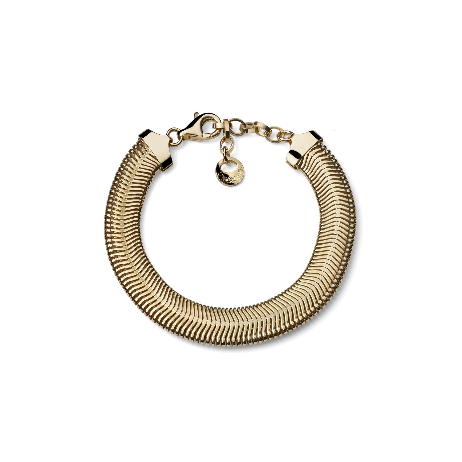 Bracciale a Maglia Snake con Pendenti Unoaerre