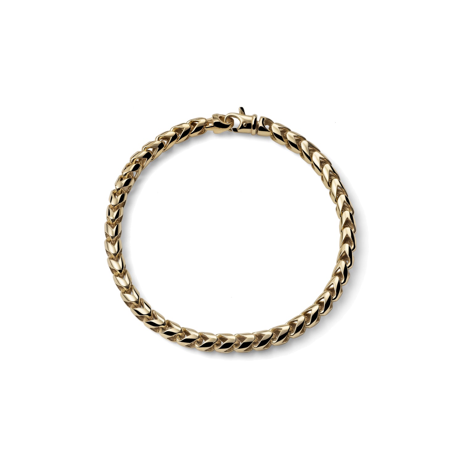 Bracciale a Maglia Grumetta Larga Unoaerre
