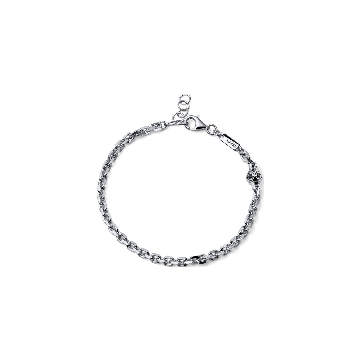 Pulsera Forzatina Micro de Plata Unoaerre