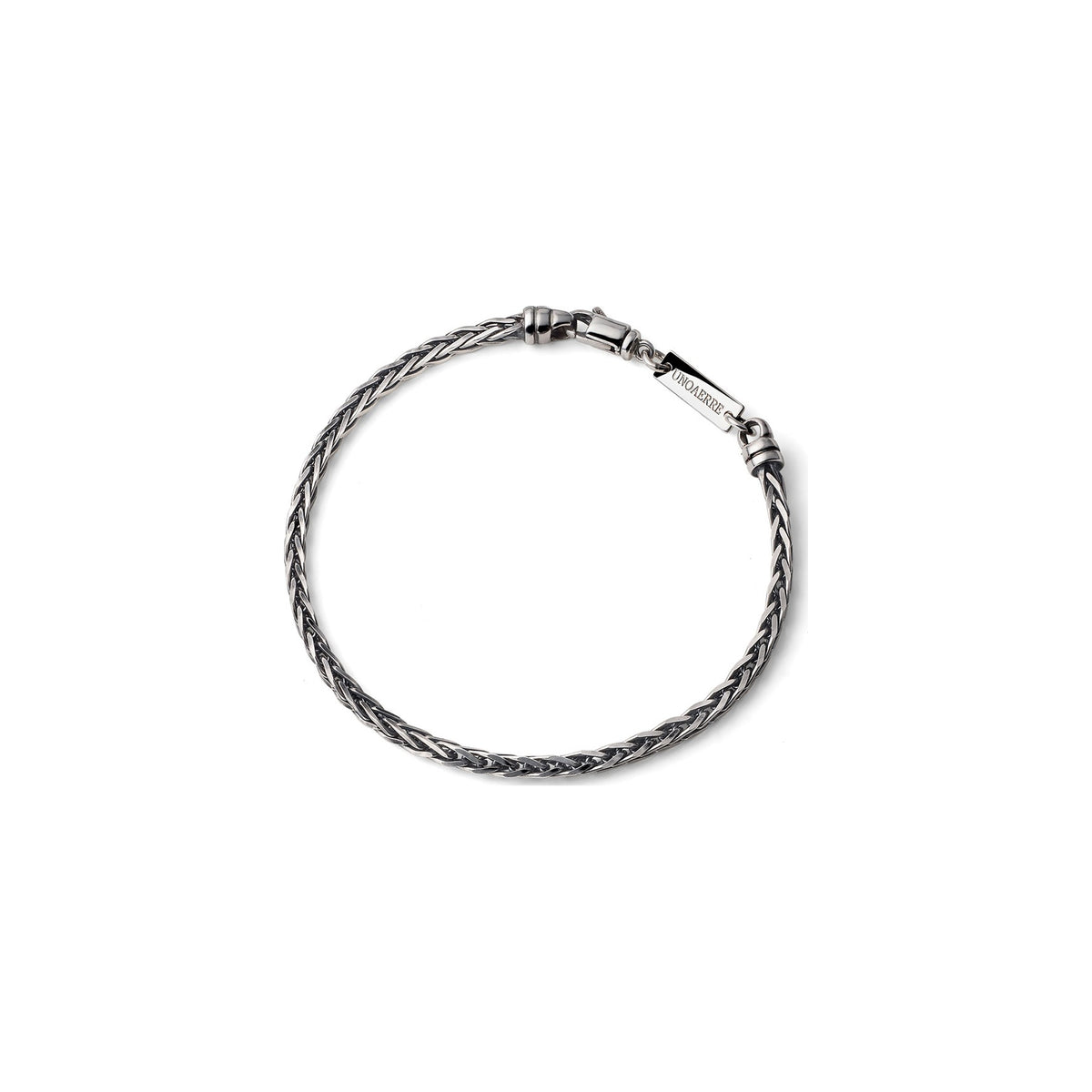 Pulsera Espiga en Plata Brunida Unoaerre